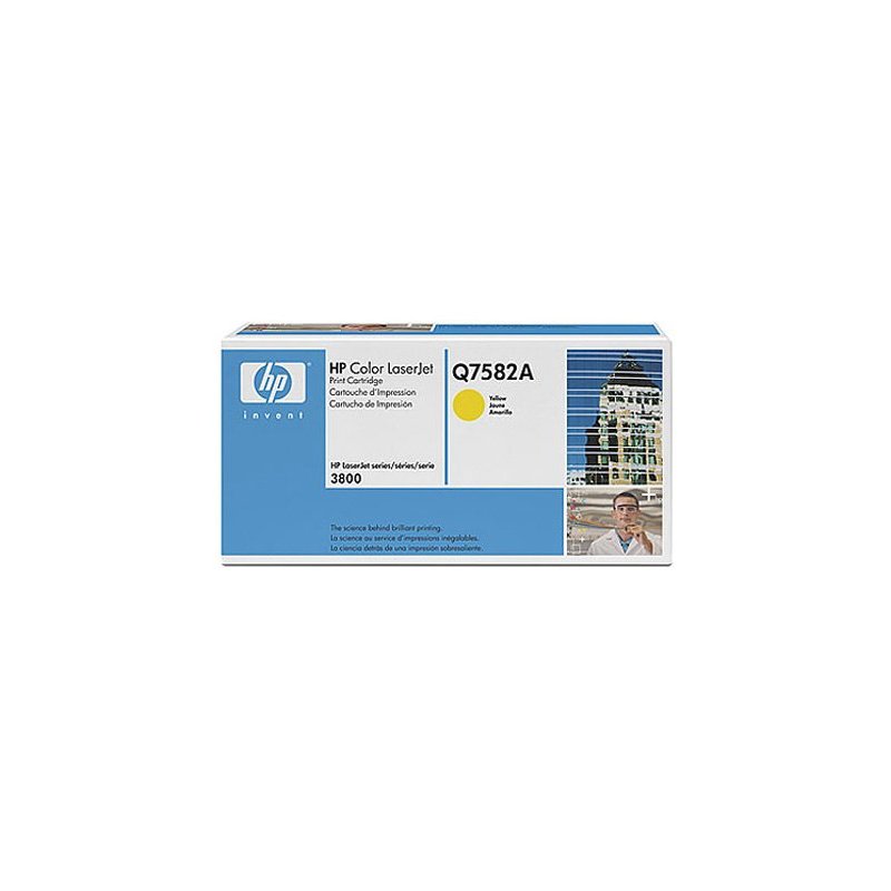 HP TONER LASER Q7582A AMARILLO
