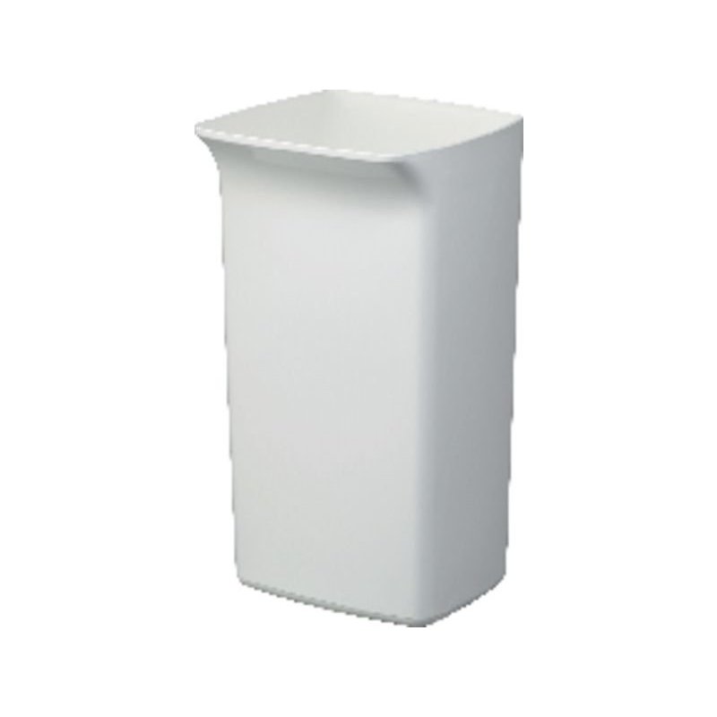CONTENEDOR CUADRADO DURABIN BLANCO 40L
