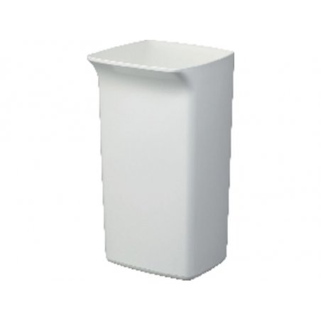 CONTENEDOR CUADRADO DURABIN BLANCO 40L
