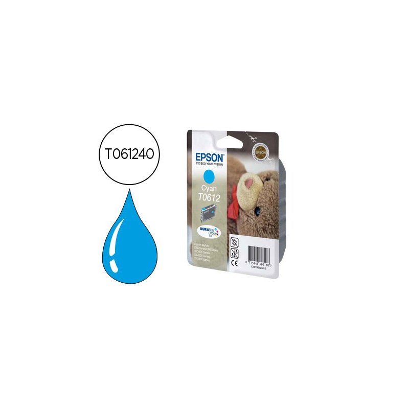 EPSON CARTUCHO T061240 CYAN