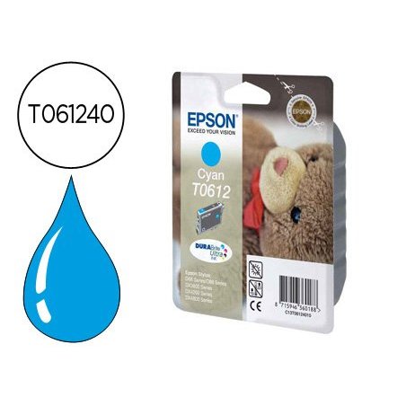 EPSON CARTUCHO T061240 CYAN