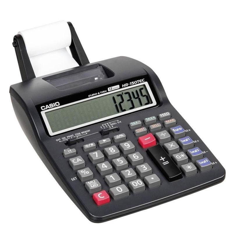 CALCULADORA IMPRESORA CASIO HR150