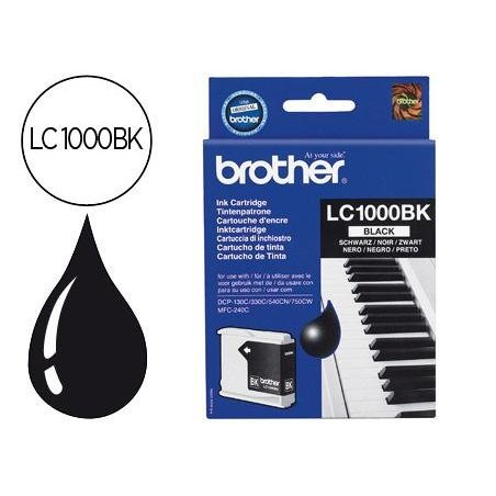 BROTHER CARTUCHO LC1000BK NEGRO