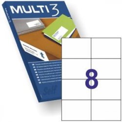 ETIQUETA ADHESIVA BLANCA...