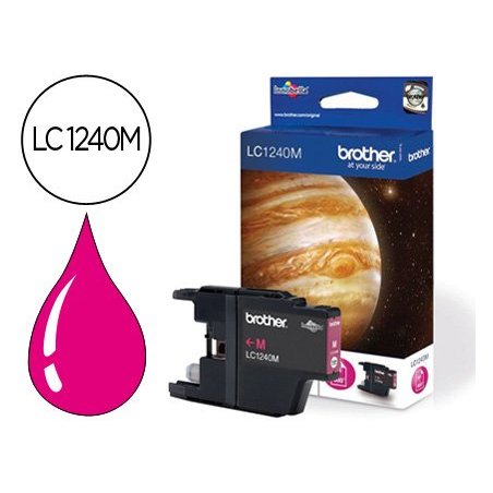 BROTHER CARTUCHO LC1240M MAGENTA