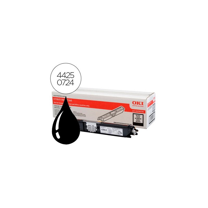 OKI TONER LASER C110 NEGRO