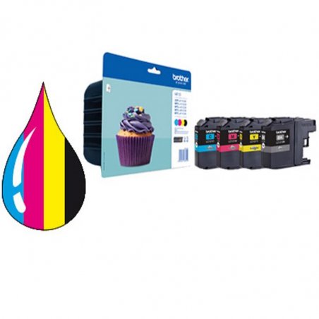 BROTHER CARTUCHO LC123BK/M/C/Y