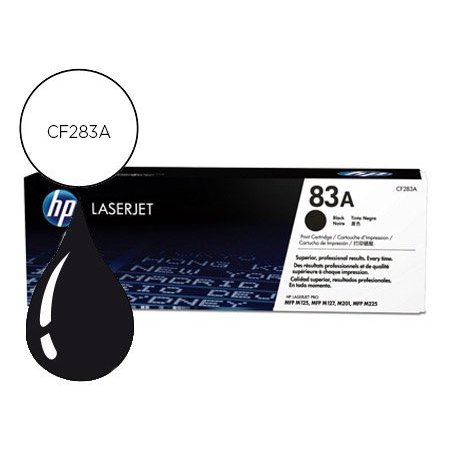 HP TONER LASER CF283A NEGRO