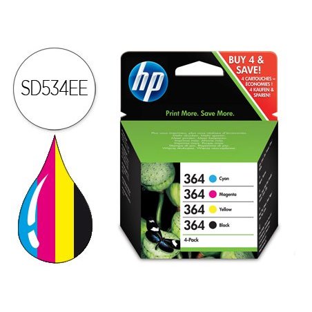 HP CARTUCHO Nº 364 MULTIPACK