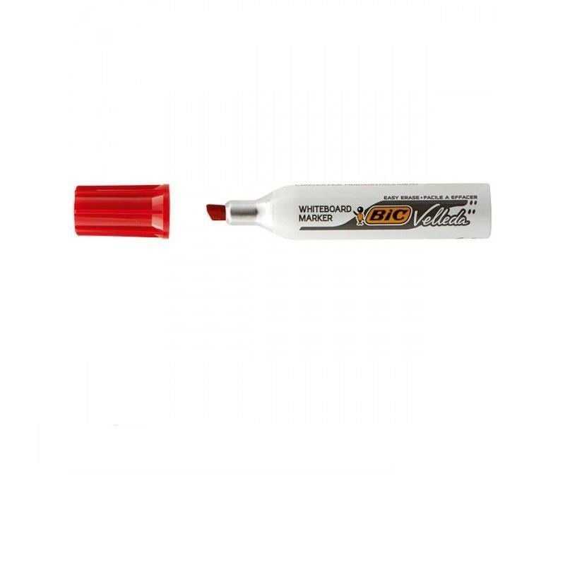 ROTULADOR BIC VELLEDA ECOLUTIONS ROJO