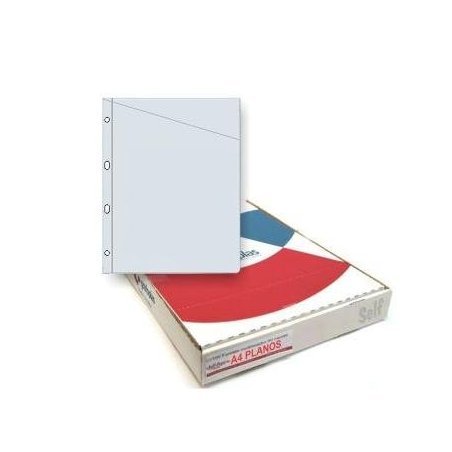 FUNDA PARA PLANOS PVC A4 GRAFOPLAS C/100