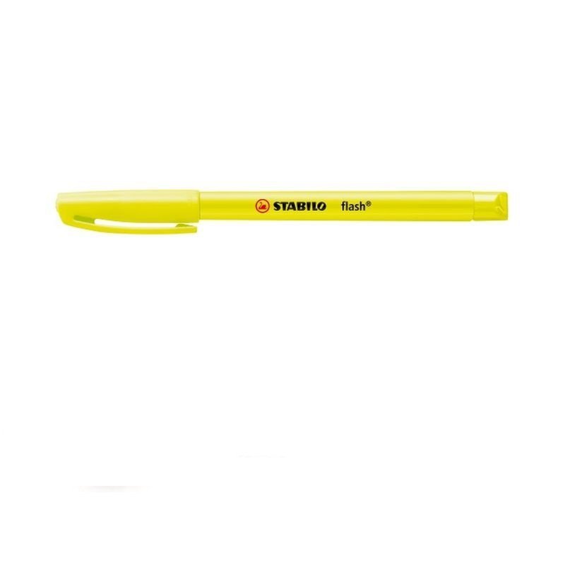 MARCADOR FLUORESCENTE STABILO FLASH AMARILLO