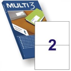 ETIQUETA ADHESIVA BLANCA...