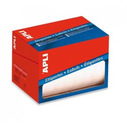 ETIQUETAS EN ROLLO BLANCAS...