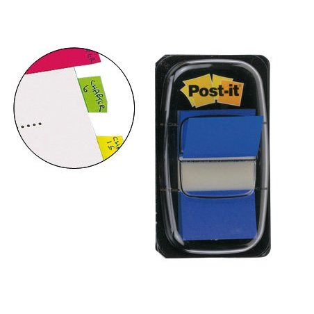 BANDERITAS POST-IT INDEX AZUL