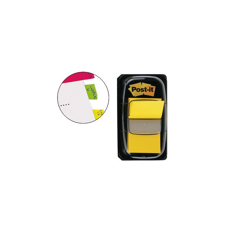 BANDERITAS POST-IT INDEX AMARILLA 