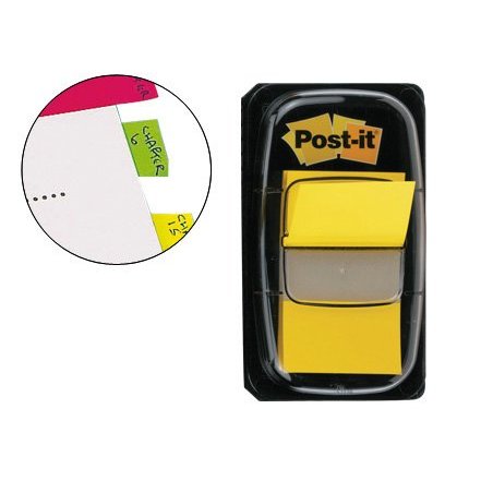 BANDERITAS POST-IT INDEX AMARILLA 