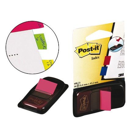 BANDERITAS POST-IT INDEX ROSA
