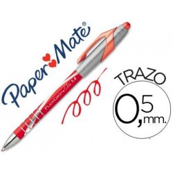 BOLIGRAFO P, MATE FLEXGRIP ELITE ROJO