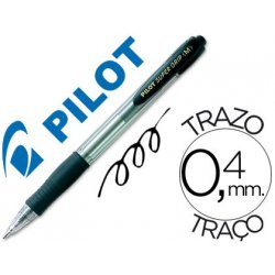 BOLIGRAFO PILOT SUPERGRIP NEGRO