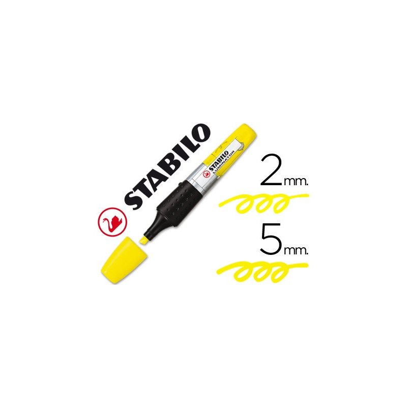MARCADOR FLUORESCENTE STABILO LUMINATOR AMARILLO