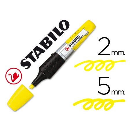 MARCADOR FLUORESCENTE STABILO LUMINATOR AMARILLO