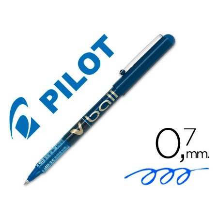 ROLLER PILOT V-BALL 0.7 AZUL