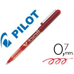 ROLLER PILOT V-BALL 0.7 ROJO