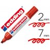 MARCADOR EDDING 500 ROJO