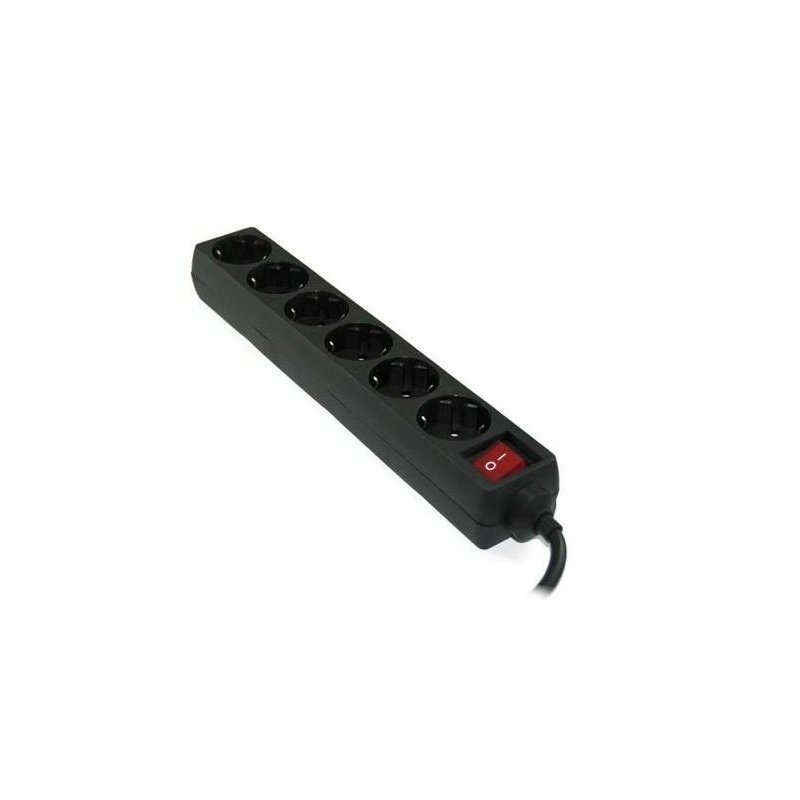 REGLETA 6 TOMAS+INTERRUPTOR 3GO 1.5M.