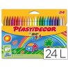 LAPICES DE CERA PLASTIDECOR EST/24