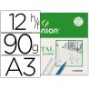PAPEL VEGETAL CANSON A3 P/ 12H.