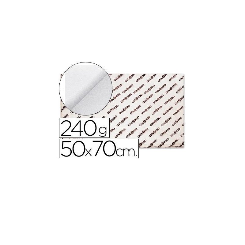 PAPEL ACUARELA CANSON 50X70CM. 240GR.