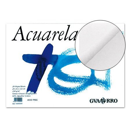 BLOC ACUARELA CANSON ENCOLADO A3 240GR. 20H.