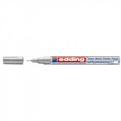 ROTULADOR EDDING 780 PLATA