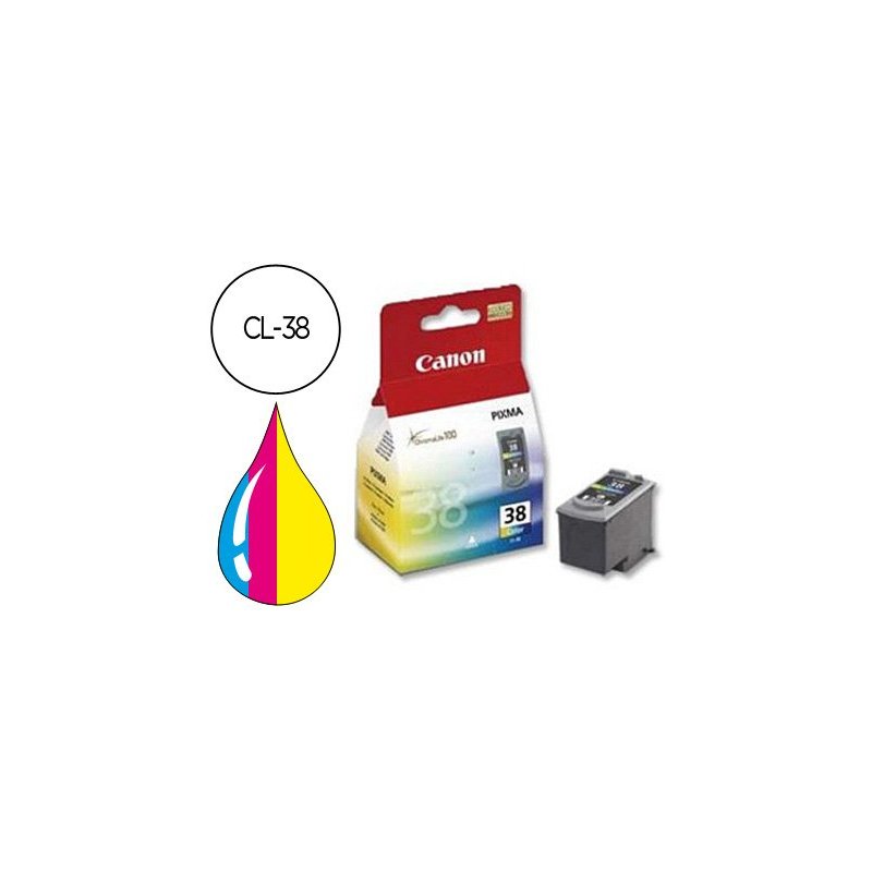 CANON CARTUCHO CL38 TRICOLOR