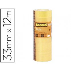 CINTA ADHESIVA SCOTCH 550 12MMX33M.