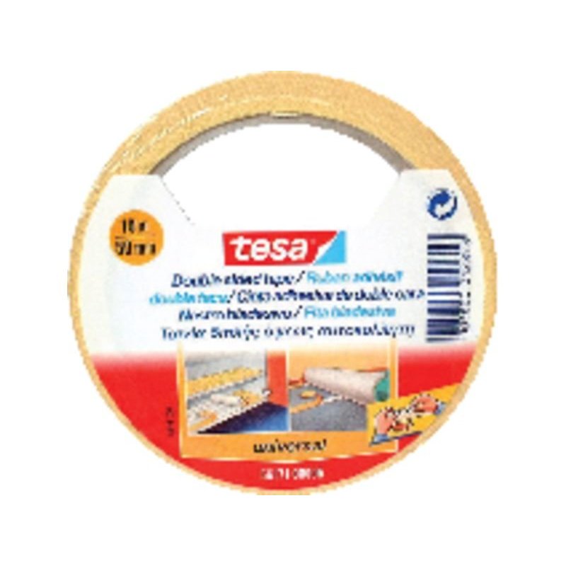 CINTA MONTAJE DOBLE CARA UNIVERSAL TESA 50MMX5M.