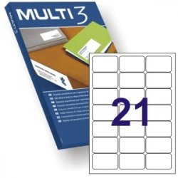 ETIQUETA ADHESIVA BLANCA...