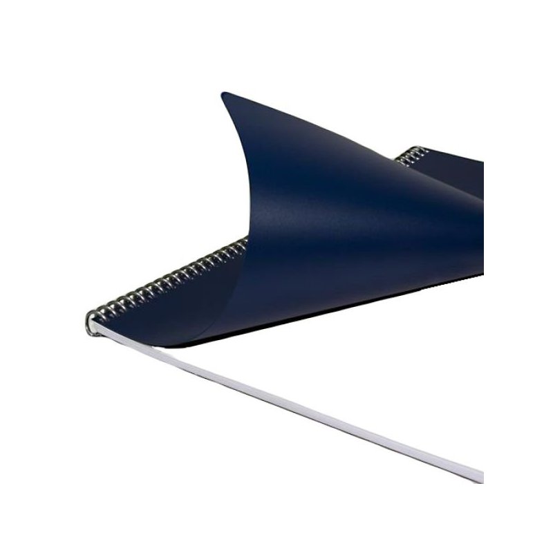 PORTADA PP OPACO AZUL OSCURO DHP A4 0.45 P/100