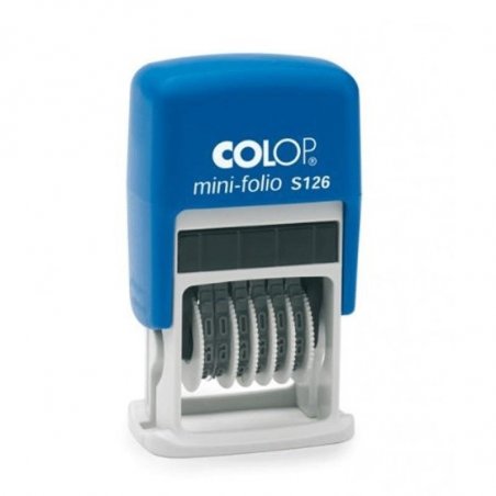 NUMERADOR AUTOMATICO DE 6 BANDAS 4MM.