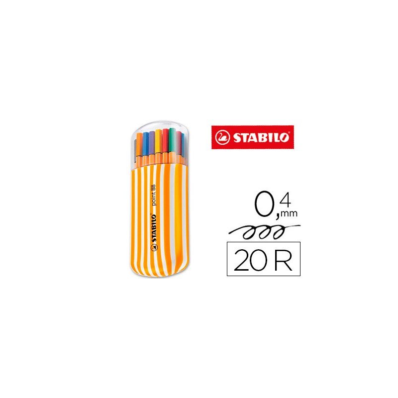ROTULADOR STABILO POINT 88 EST/20
