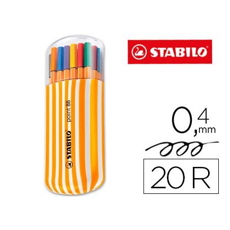 ROTULADOR STABILO POINT 88 EST/20