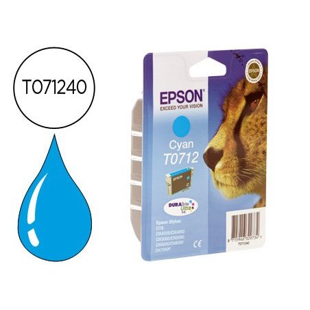 EPSON CARTUCHO T071240 CYAN