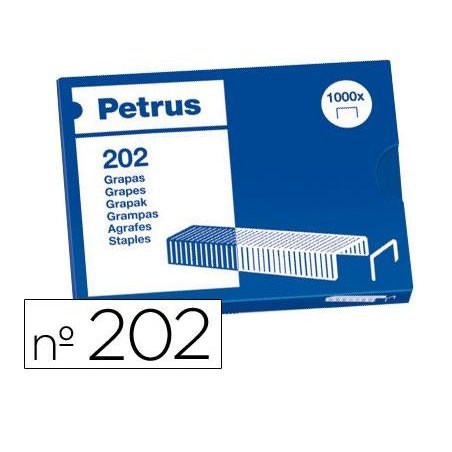 GRAPAS PETRUS 202 GALVANIZADAS C/1000