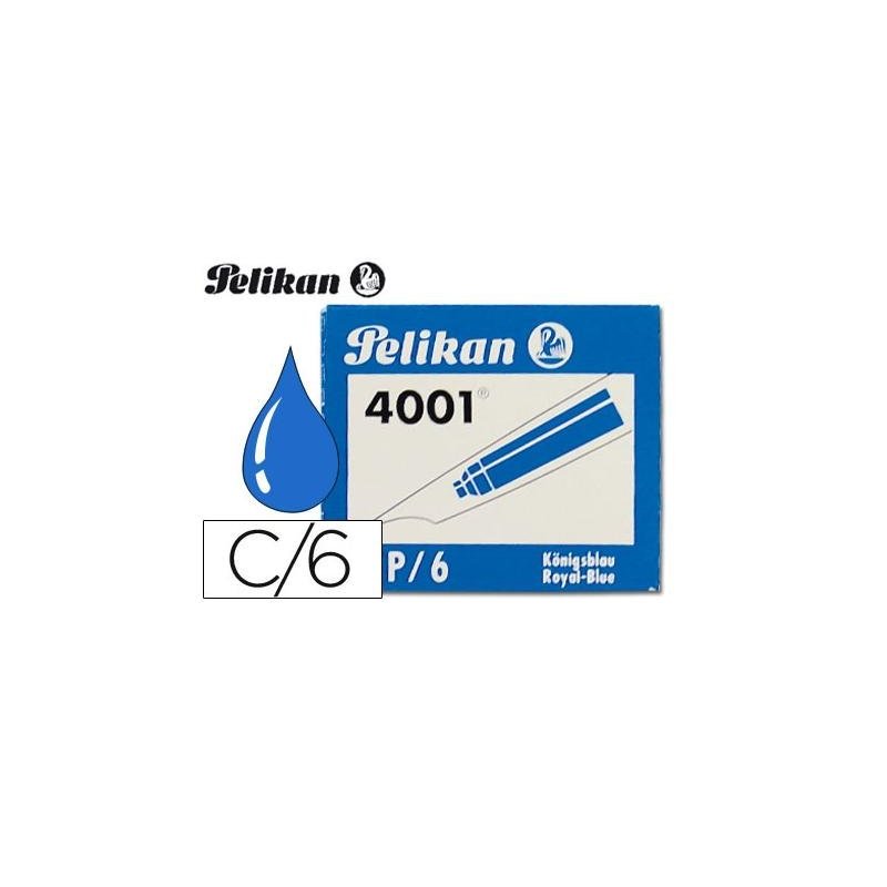 RECAMBIO PLUMA PELIKAN NEGRO EST/6