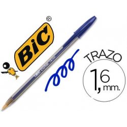 BOLIGRAFO BIC CRISTAL LARGE AZUL