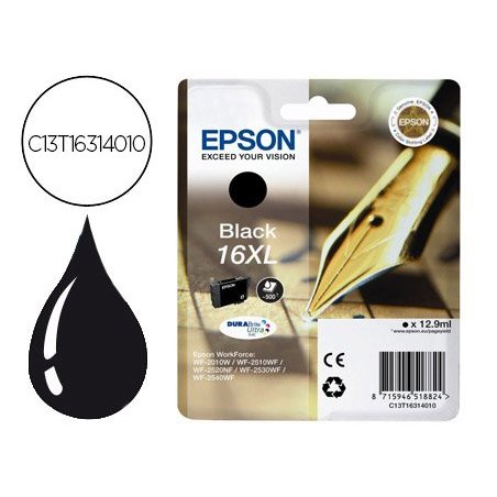 EPSON CARTUCHO 16XL NEGRO