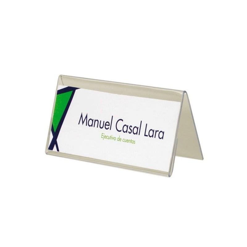 PORTANOMBRE DE SOBREMESA 120X65MM