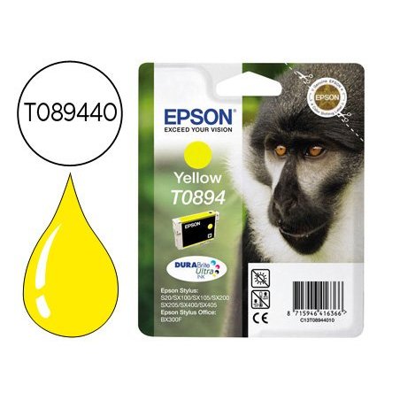 EPSON CARTUCHO T089440 AMARILLO